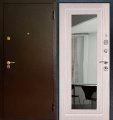 Металлическая дверь с зеркалом №10