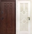 Металлическая дверь мдф №221