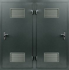 Металлическая дверь в котельную №34