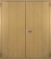 Двупольная противопожарная дверь с МДФ